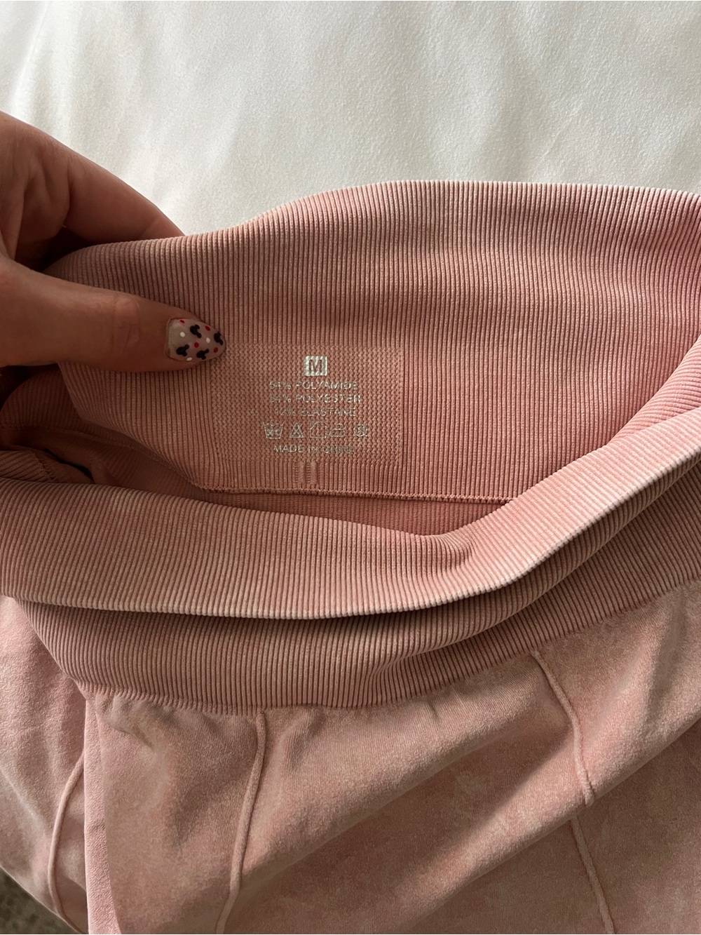 Women’s High-Waist Leggings in Dusty Pink